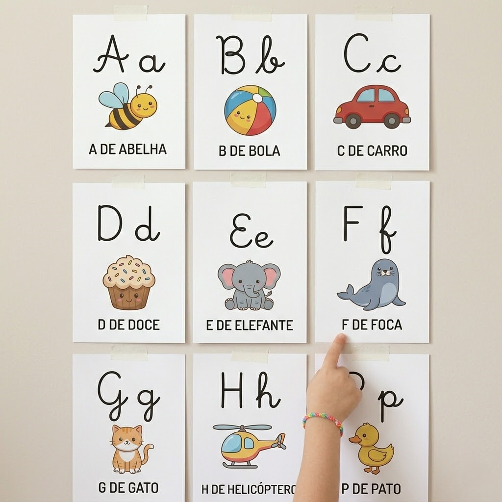 Alfabeto de Parede